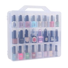 便攜式指甲油收納盒 48格, 1個
