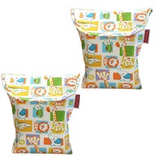 fisher-price 費雪 尿布袋 2入, 混色