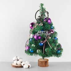 聖誕樹造型擺飾, 紫色混合