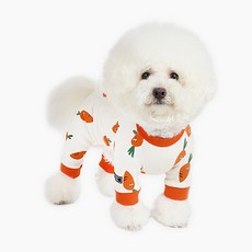 ITS DOG 紅蘿蔔紅蘿蔔狗狗連身衣, 單一顏色, 1個