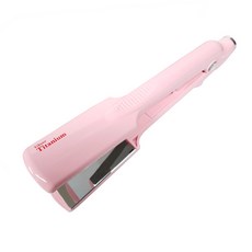 CNS WORLD 鈦合金溫控寬版離子夾 42mm, WF-1, 粉色