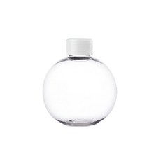 德奇球型圓形PET瓶 透明瓶蓋, 100個, 250ml