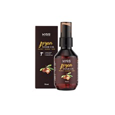 KISS NEW YORK 摩洛哥堅果護髮油, 70ml, 1組