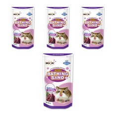 NewAge 倉鼠沐浴沙 葡萄香 NA-H010, 500g, 4個