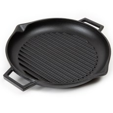 LAVA IH爐適用圓形鑄鐵烤盤, 30cm, 1入