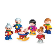 TOLO 朋友家庭系列公仔 6 種 70002, 1套