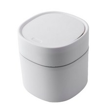 GOODIE FOODIE 按壓式迷你垃圾桶, 白色, 1入