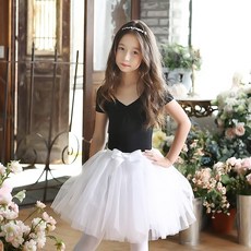 De Bella girls 女童緊身衣短袖芭蕾連衣裙