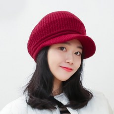 Westmove 獵裝羊毛針織冬季麵包帽