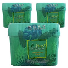 THE HERB STORY 大冰箱除臭綠茶凝膠, 260克, 3個