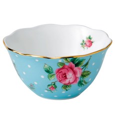 ROYAL ALBERT 新皇家玫瑰 ICE CREAM BOWL 11cm 40000657, POLKA BLUE, 1個