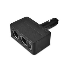 훠링 차량용 각도조절 USB & 2구 소켓, 1개