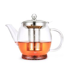 Roebenhoff 電磁爐耐熱玻璃茶壺, 透明度, 1.5L