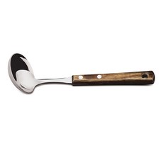 TRAMONTINA 木柄料理湯勺, 深棕色, 1入