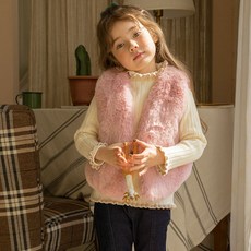 WISHKIDS 孩童基本款絨毛背心