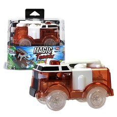 MAGIC Tracks 微型消防車操作玩具, 紅色的
