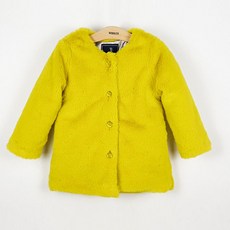 WISHKIDS 女童人造毛皮夾克