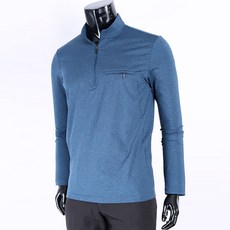 楊樹 男性 火花系列 春秋登山服 薄刷毛 長袖T恤