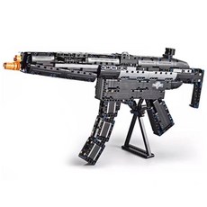 Friend MP5 DIY 可拼搭玩具槍, 混合顏色, 1個