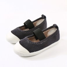 Rabbit Foot 女童燈芯絨後鬆緊帶刷毛單鞋