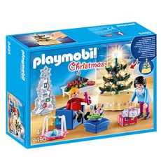 플레이모빌 크리스마스 거실 피규어 세트 9495, 1세트