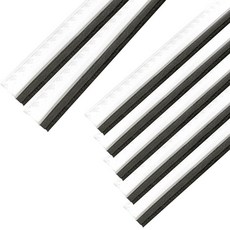 TEXTOMA 5折隔斷入戶式透明95cm, 7個