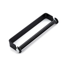 Block Mart 廚房高級廚房紙巾架 27cm, 黑色, 1個