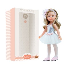 Paola Reina 04447彩色芭蕾舞女演員32cm娃娃, 混色