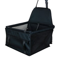 Pando PVC新型折疊狗狗汽車座椅 高級型, 黑色的, 1個