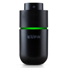 유파 다용도 LED 무드램프 미니 가습기, AKH-13B, 블랙