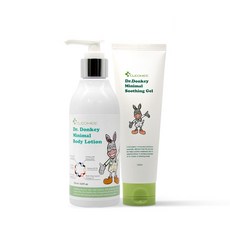 닥터동키 동키밀크 유아 로션 200ml + 수딩 젤 120ml, 1세트
