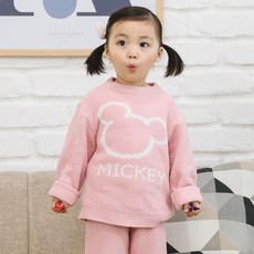 Little rabbit 孩童米奇毛茸茸睡衣