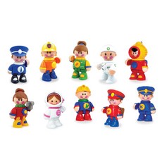 톨로 톨로프랜즈 직업시리즈 촉감발달완구 10종 세트 70003, 1개