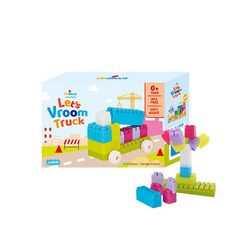 Co-Block 卡車積木 21入, 混色