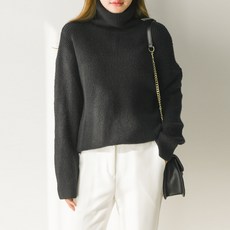 엄짱 임산부 라니드 터틀넥 니트