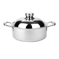 CHEF-MASTER 3層不鏽鋼雙柄湯鍋, 22cm, 混色