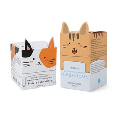 냥과함개 고양이 프로바이오틱스 60g + 리버 유리너리케어 60g 영양제 세트, 1세트