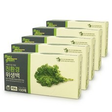 Maygreen 친환경 위생백 17cm x 25cm 100매, 5개