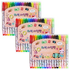 b fancy 16色女孩簽名筆, 混色, 3個