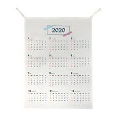 2020布料掛曆, 混合顏色