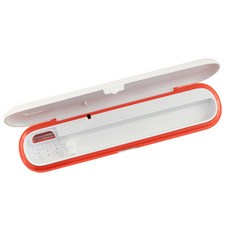 마이래빗 휴대용 칫솔살균기, SH-163, 코랄화이트
