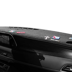 BORN TO ROAD Boncover 儀表板避光墊 黑色面料 黑色縫線, HONDA, 雅哥 8代 2009~2011年