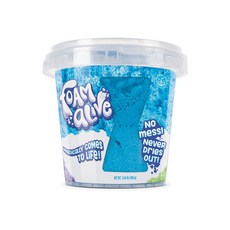 Play Visions Foam Alive Bucket 嬰兒粘土, 藍色, 200g