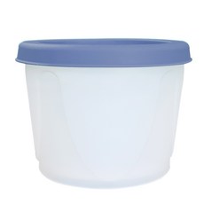 AGAFURA 孩童副食品矽膠保鮮收納碗 C款, 藍色, 1個, 200ml