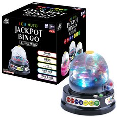 ADLE LAND LED 電動大獎賓果遊戲架 150 x 150 x 145 毫米, 混色