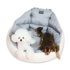 巧克力寵物屋絲質寵物墊 單人, 象牙, 1個