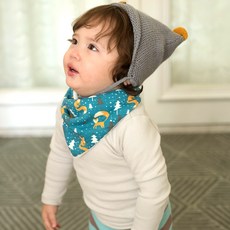 베베쥬 아동용 여우 스카프빕