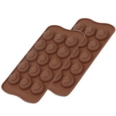 실리콘몰드 스마일 15구, 2개입