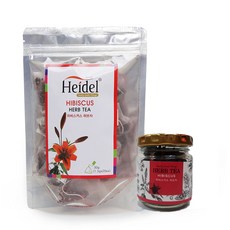 Heidel 木槿花涼茶茶包 1.5g 20入+瓶裝款 10g, 1組