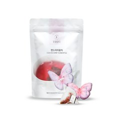 Iloveflowertea 雞冠花茶蝴蝶造型茶包, 0.5g, 10包, 1袋